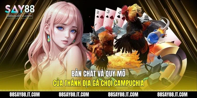 Bản chất và quy mô của thánh địa gà chọi Campuchia