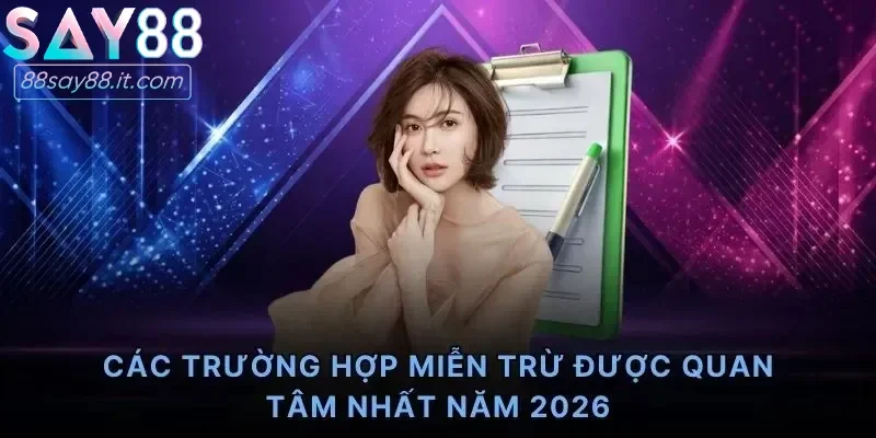 Các trường hợp miễn trừ trách nhiệm