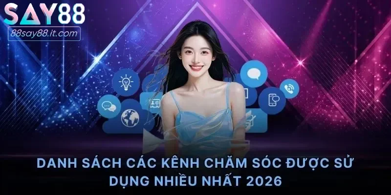Các kênh liên hệ Say88 phổ biến