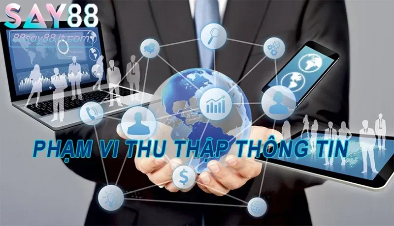 Phạm vi thu thập thông tin tại Say88