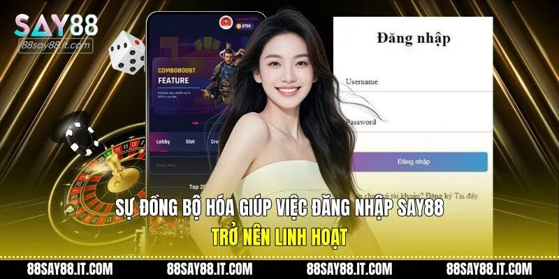 Sự đồng bộ hóa giúp việc đăng nhập Say88 trở nên linh hoạt